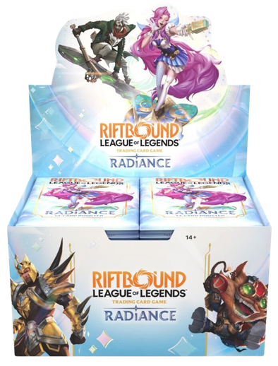 Riftbound League Of Legends - Radiance - Booster Box (Limit 1 Per Person) - Deck Out Gaming