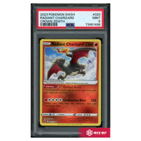 Radiant Charizard - Crown Zenith - 020 - PSA 9 - 73961498 - Deck Out Gaming