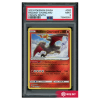 Radiant Charizard - Crown Zenith - 020 - PSA 9 - 73963051 - Deck Out Gaming