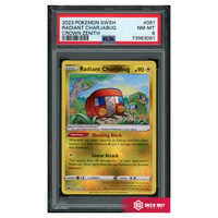 Radiant Charjabug - Crown Zenith - 051 - PSA 8 - 73963081 - Deck Out Gaming