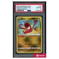 Radiant Eternatus - Crown Zenith - 105 - PSA 10 - 73963082 - Deck Out Gaming