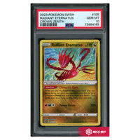 Radiant Eternatus - Crown Zenith - 105 - PSA 10 - 73964165 - Deck Out Gaming