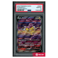 Raikou V - Crown Zenith - GG41 - PSA 10 - 73963088 - Deck Out Gaming