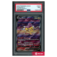 Raikou V - Crown Zenith - GG41 - PSA 9 - 74961034 - Deck Out Gaming