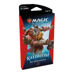 MTG - Kaldheim - Theme Deck - Red Theme Booster-1