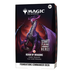 MTG - Foundations - Commander Deck - Reign Of Dragons-1