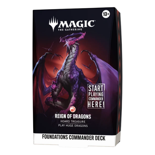 MTG - Foundations - Commander Deck - Reign Of Dragons