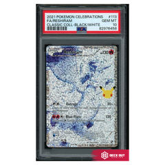 Reshiram - Celebrations Classic Collection - 113 - PSA 10 - 82976458 - Deck Out Gaming