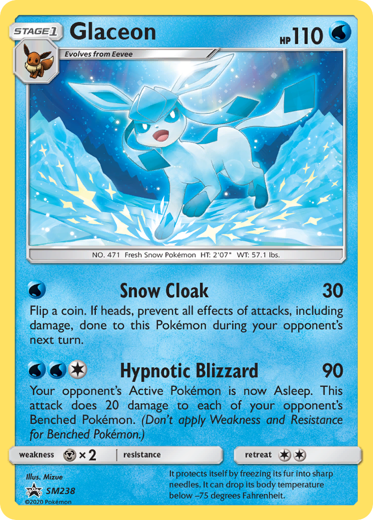 Glaceon (SM238) [SM Black Star Promos] - Deck Out Gaming