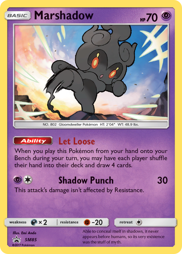 Marshadow - SM85 (SM85) [SM Promos] Holofoil - Deck Out Gaming
