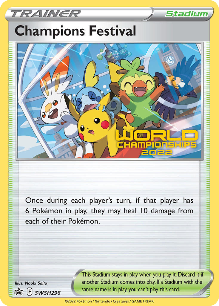 Champions Festival (SWSH296) [SWSH Black Star Promos] - Deck Out Gaming