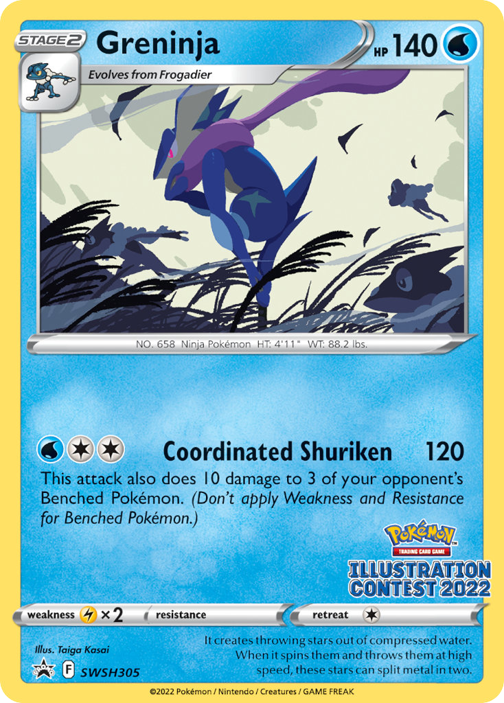 Greninja (SWSH305) [SWSH Black Star Promos] - Deck Out Gaming