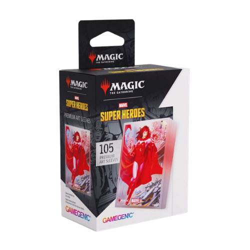 Gamegenic: Art Sleeves - MTG Marvel Super Heroes - The Scarlet Witch - Deck Out Gaming