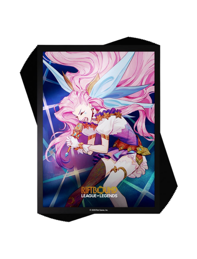 Riftbound League Of Legends - Radiance Card Sleeves - Seraphine - 100ct - Deck Out Gaming