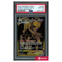 Shadow Rider Calyrex VMAX - Astral Radiance - TG30 - PSA 10 - 69051841 - Deck Out Gaming