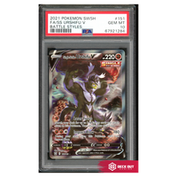 Single Strike Urshifu V - Battle Styles - 151 - PSA 10 - 67921284 - Deck Out Gaming