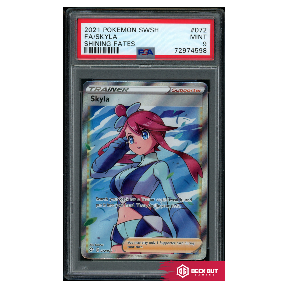 Skyla - Shining Fates - 072 - PSA 9 - 72974598 - Deck Out Gaming