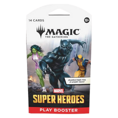 MTG - Marvel Super Heroes - Sleeved Play Booster Pack (Image Art May Vary) - Deck Out Gaming