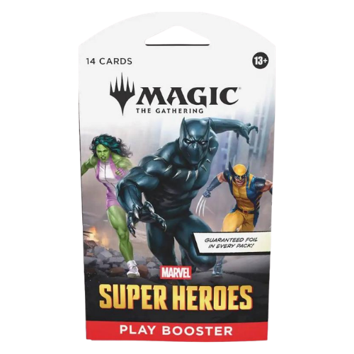 MTG - Marvel Super Heroes - Sleeved Play Booster Pack (Image Art May Vary) - Deck Out Gaming