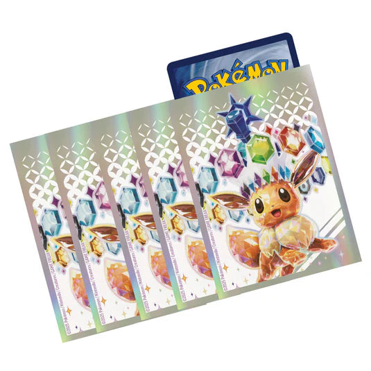 Pokemon Prismatic Evolutions Elite Trainer Box Card Sleeves - 65 Count - Deck Out Gaming