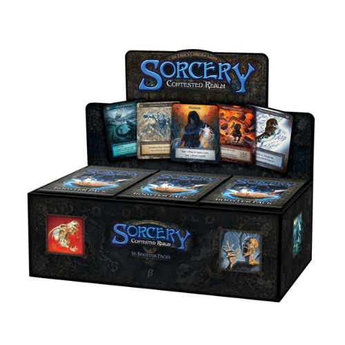 Sorcery TCG Contested Realm Beta Booster Box (Small Tear In Wrap) - Deck Out Gaming