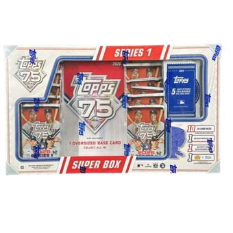2025 Topps Baseball Series 1 Super Box - Deck Out Gaming