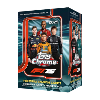 2025 Topps Chrome Formula 1 Racing Value Box - Deck Out Gaming