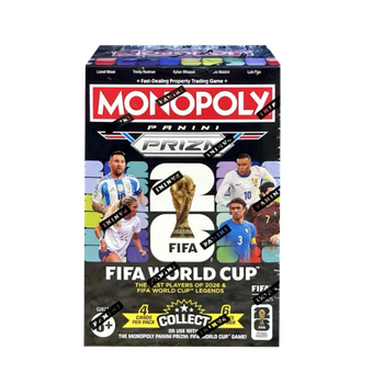 2026 Panini Prizm Monopoly FIFA World Cup Soccer Blaster Box - Deck Out Gaming