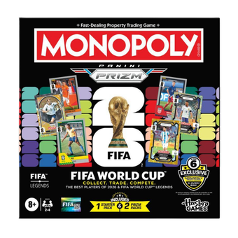 2026 Panini Prizm Monopoly FIFA World Cup Soccer Game - Deck Out Gaming