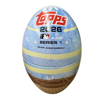 2026 Topps Baseball Series 1 Easter Tin (Colors Of Tin Can Vary) - Deck Out Gaming