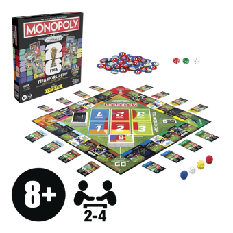 2026 Panini Prizm Monopoly FIFA World Cup Soccer Game - Deck Out Gaming