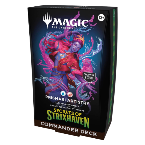 MTG - Secrets Of Strixhaven - Commander Deck - Prismari Artistry (Will Ship April 24th, 2026) - Deck Out Gaming