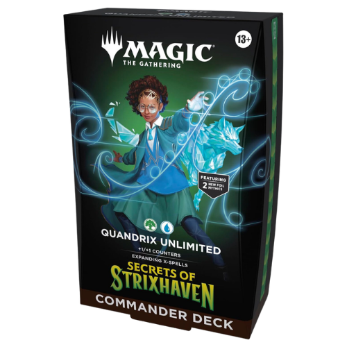 MTG - Secrets Of Strixhaven - Commander Deck - Quandrix Unlimited (Will Ship April 24th, 2026) - Deck Out Gaming