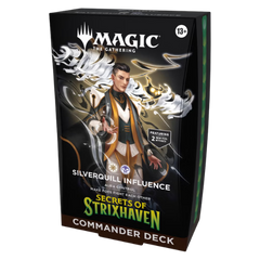 MTG - Secrets Of Strixhaven - Commander Deck - Silverquill Influence (Will Ship April 24th, 2026) - Deck Out Gaming