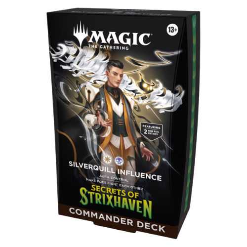 MTG - Secrets Of Strixhaven - Commander Deck - Silverquill Influence (Will Ship April 24th, 2026) - Deck Out Gaming