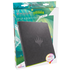 Gamegenic: MTG Secrets Of Strixhaven - Black/Green Zip up Binder - (18-Pocket Side-Loading) (Ships Friday May 24th 2026) - Deck Out Gaming
