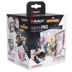 Gamegenic: Deck Box - MTG Marvel Super Heroes - Super Heroes - SideKick Pro 100+ XL - Deck Out Gaming