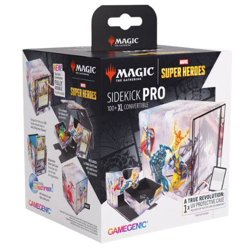 Gamegenic: Deck Box - MTG Marvel Super Heroes - Super Heroes - SideKick Pro 100+ XL - Deck Out Gaming