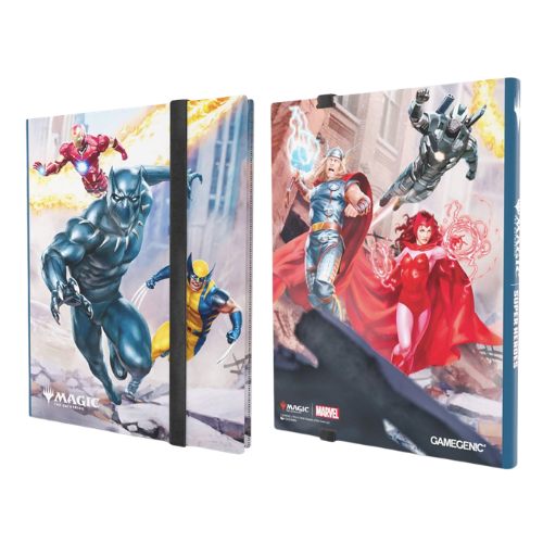 Gamegenic: Casual Album - MTG Marvel Super Heroes - Marvel Super Heroes - (18-Pocket Side-Loading) - Deck Out Gaming