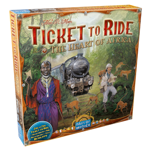 Ticket To Ride - Map #3 - The Heart Of Africa - Expansion