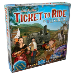 Ticket To Ride - Map #8 - Iberia/South Korea - Expansion-1