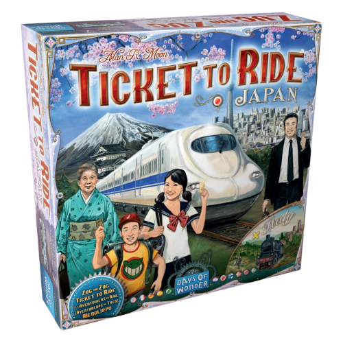 Ticket To Ride - Map #7 - Japan/Italy - Expansion