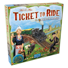 Ticket To Ride - Map #4 - Nederlan - Expansion-1