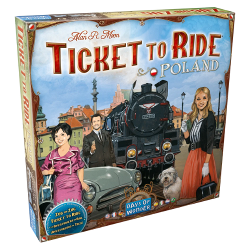 Ticket To Ride - Map #6.5 - Poland - Expansion
