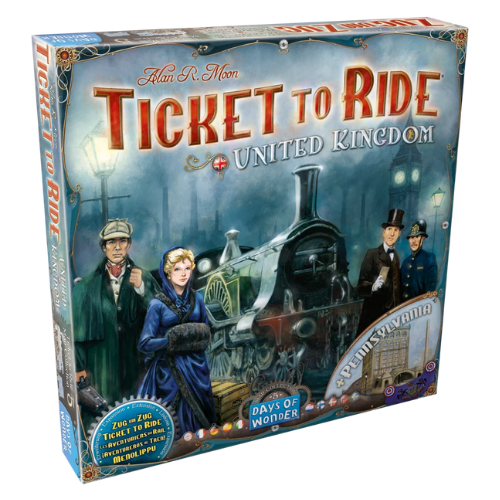 Ticket To Ride - Map #5 - United Kingdom/Pennsylvania - Expansion