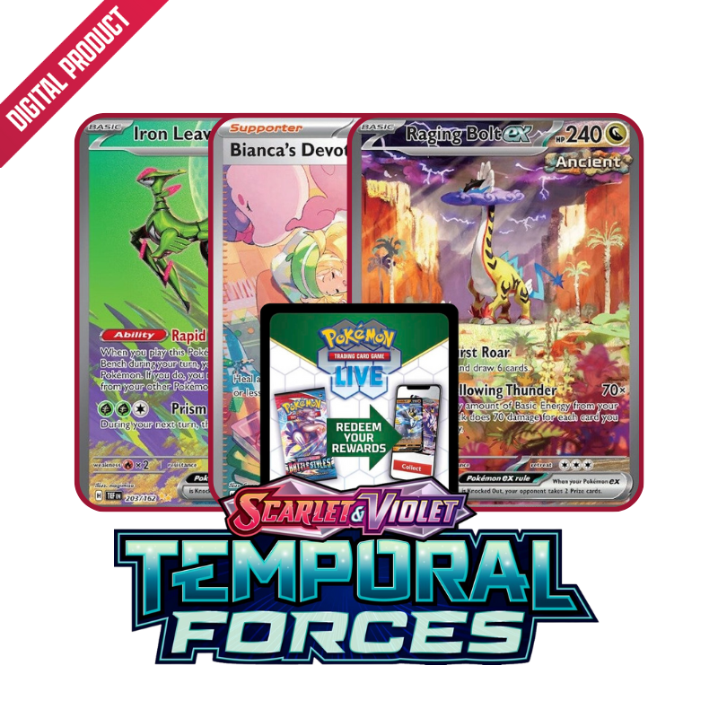 Temporal Forces Booster Pack PTCGL Code