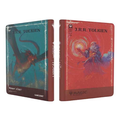 Gamegenic: Zip-Up Album - MTG The Hobbit - The Arkenstone / Smaug, Worm of Dread - (18-Pocket)