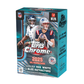 2025 Topps Chrome NFL Value Box - Deck Out Gaming