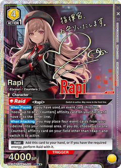 Rapi (011) (SR**) (UE14BT/NIK-1-011) [UE14BT: GODDESS OF VICTORY: NIKKE] Foil - Deck Out Gaming