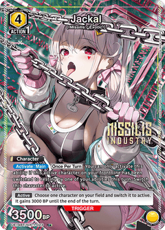 Jackal (023) (R*) (UE14BT/NIK-1-023) [UE14BT: GODDESS OF VICTORY: NIKKE] Foil - Deck Out Gaming